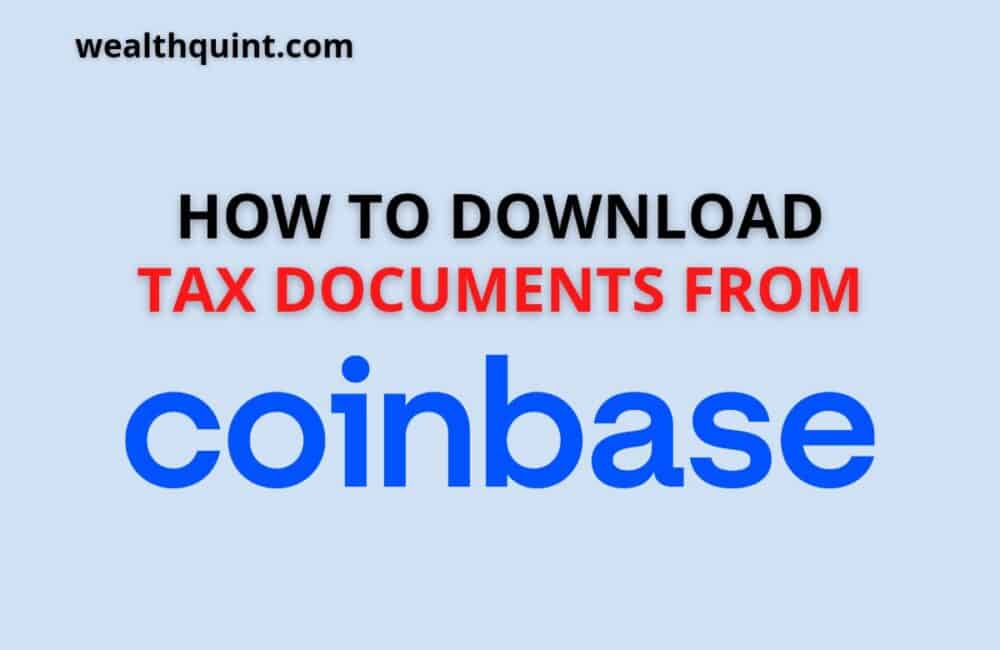 how to download tax documents from coinbase