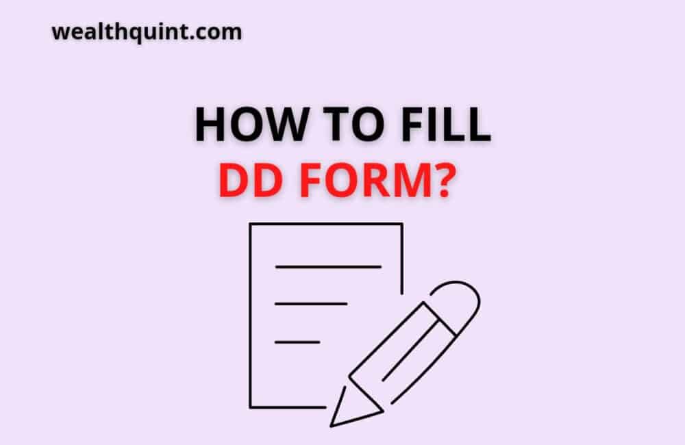 how to fill DD form