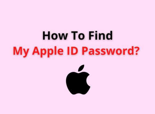 how to find my apple id password