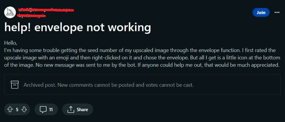 How To Fix Midjourney Envelope Not Working 1 how to fix envelope not working on midjourney