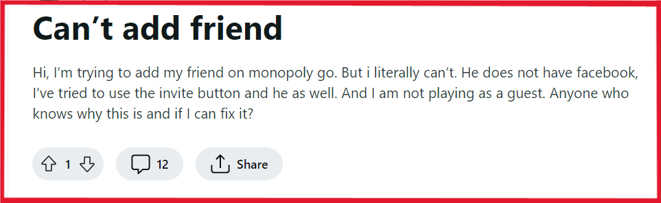 How To Fix Monopoly GO Invite Button Greyed Out 3 how to fix monopoly go invite button greyed out
