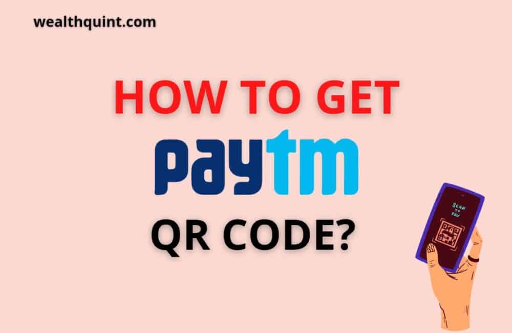 how to get paytm qr code