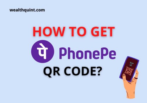 how to get phonepe qr code