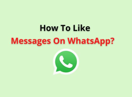 how to like messages on whatsapp