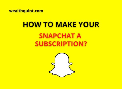how to make your snapchat a subscription