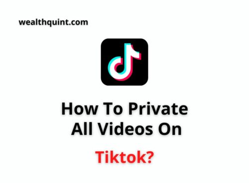 how to private all videos on tiktok