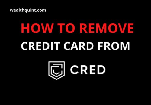 How to Remove Credit Card from CRED? 6 how to remove credit card from cred