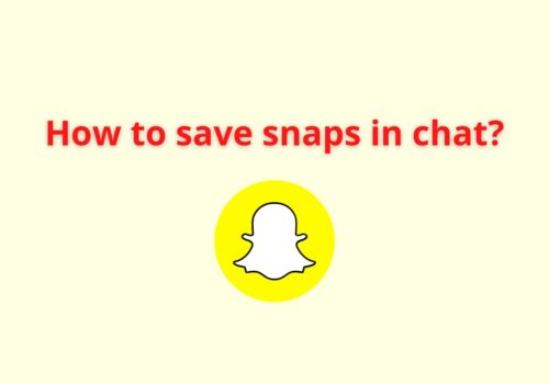 how to save snaps in chat