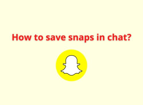 how to save snaps in chat