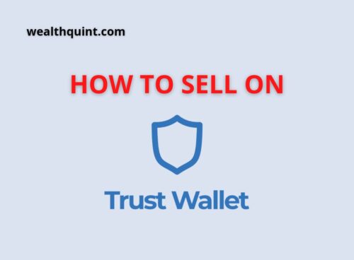 how to sell on trust wallet