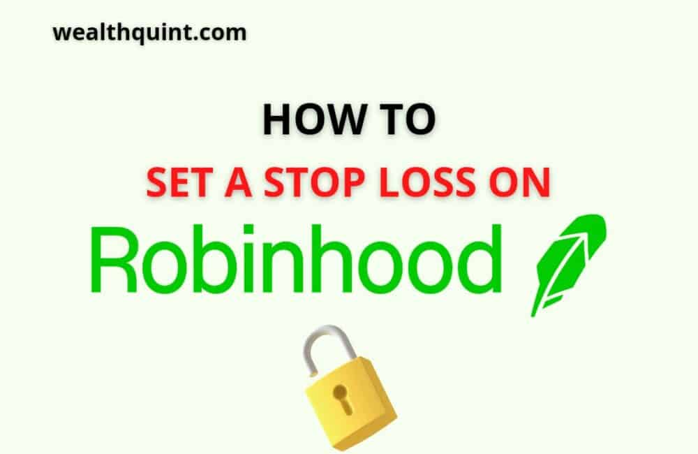 how to set a stop loss on Robinhood