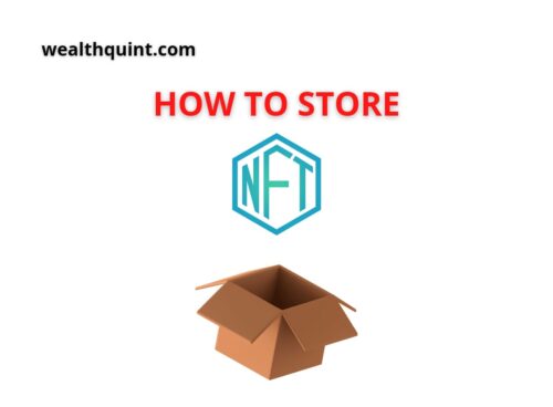 how to store nft