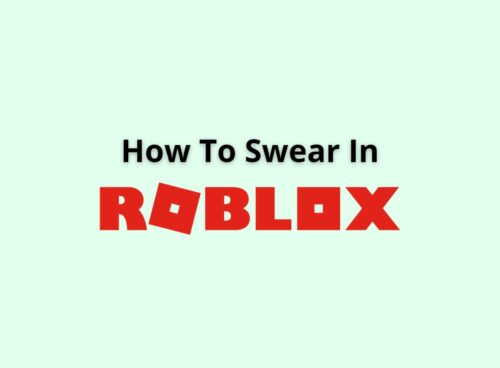 how to swear in Roblox
