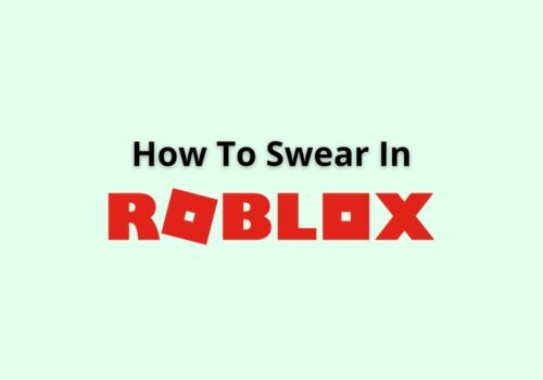how to swear in Roblox