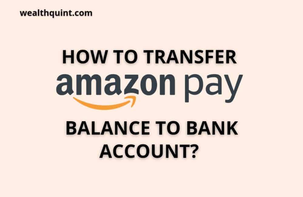 how to transfer amazon pay balance to bank account