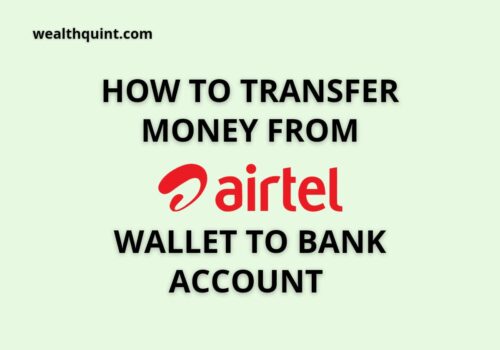 how to transfer money from airtel wallet to bank account