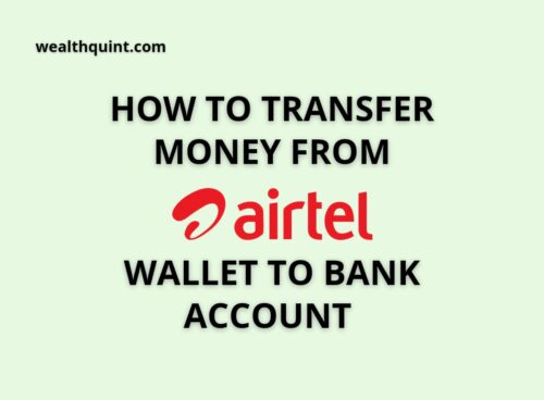 how to transfer money from airtel wallet to bank account