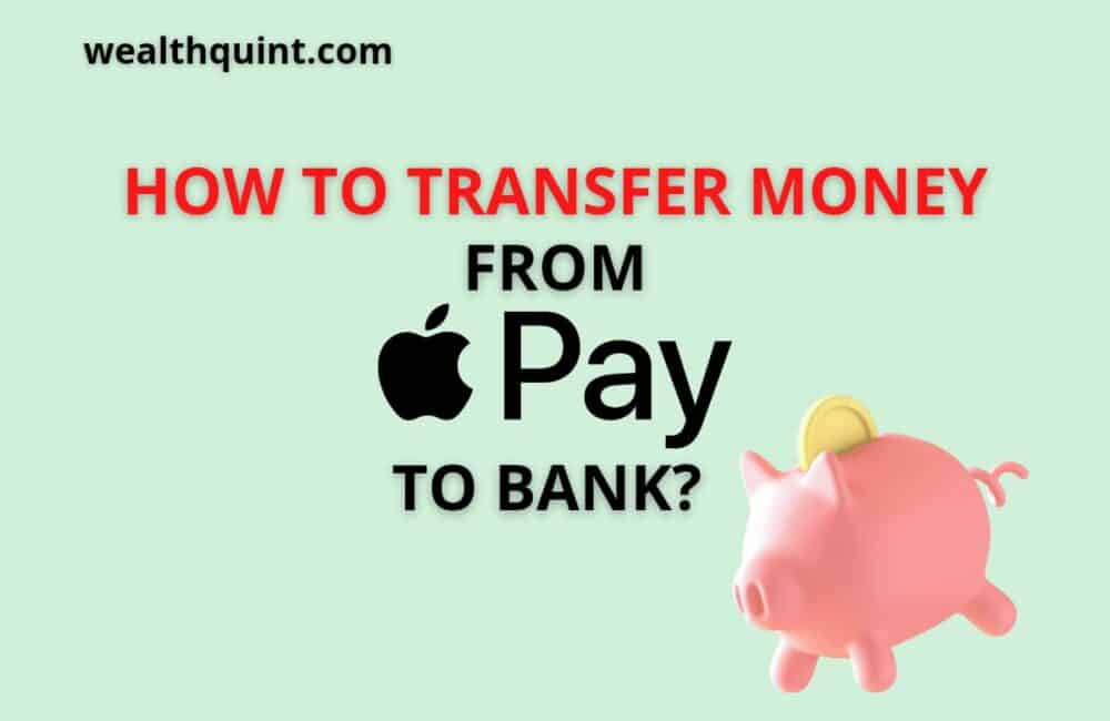 How to Transfer Money from Apple Pay to the Bank Account? 1 how to transfer money from apple pay to bank