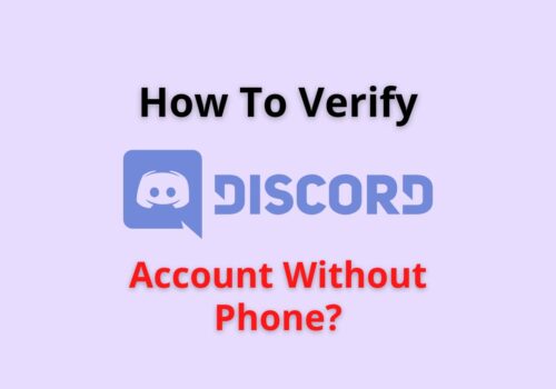 how to verifiy discord account without phone