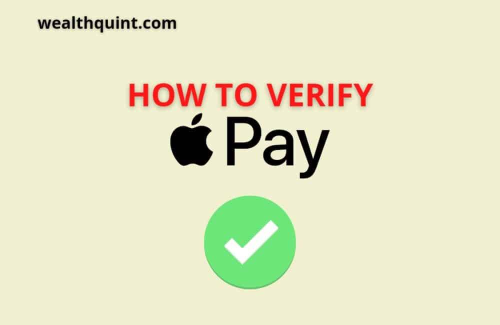 how to verify apple pay