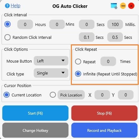 mouse auto clicker no specific location