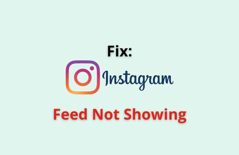 Fix: Instagram Feed Not Showing 1 instagram feed not showing