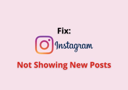 instagram not showing new posts