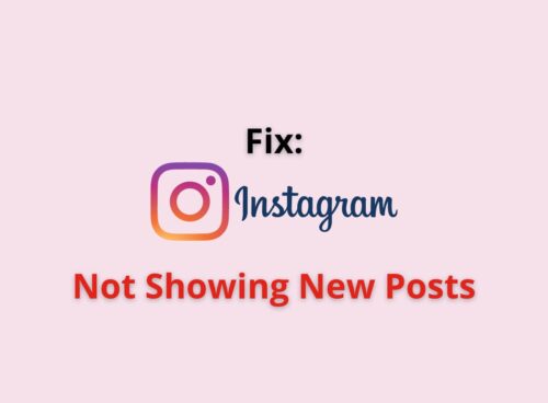 instagram not showing new posts