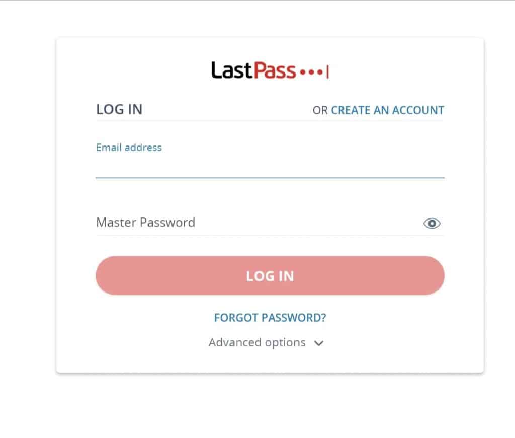 How to Fix LastPass Export Not Working 3 lastpass log in
