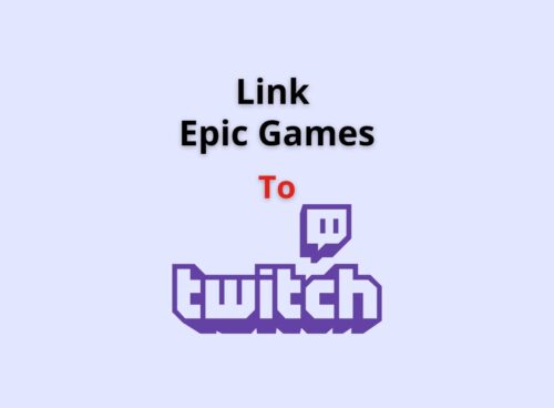 link epic games to twicth