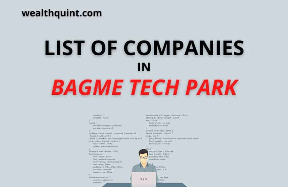 list of companies in bagme tech park