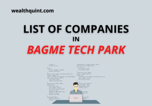 list of companies in bagme tech park
