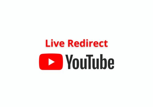 live redirect youtube