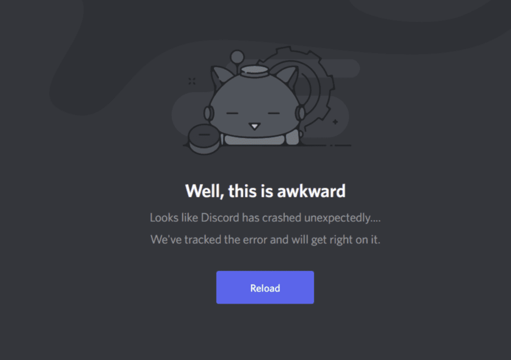 How to Fix Discord Crashed Unexpectedly 1 looks like discord has crashed unexpectedly