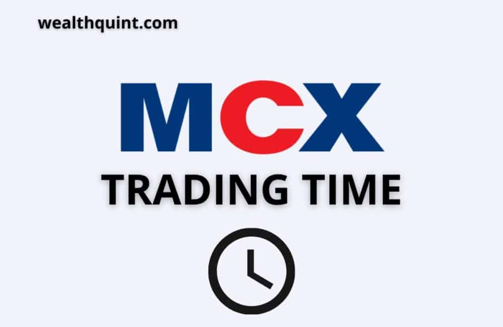 mcx trading time