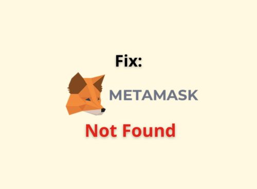 metamask not found