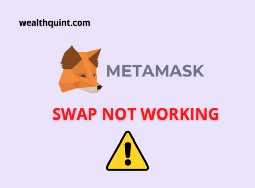 metamask swap not working