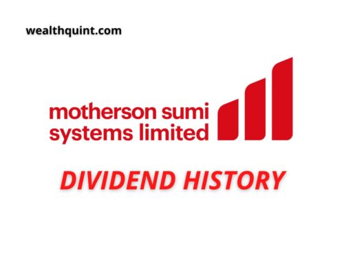 motherson sumi Dividend History