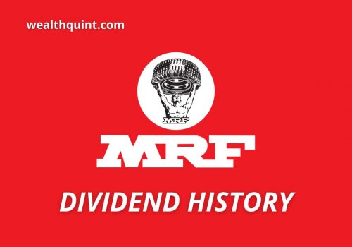 mrf dividend history
