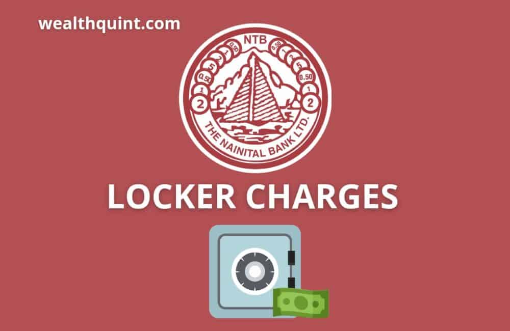 nainital Bank Locker Charges