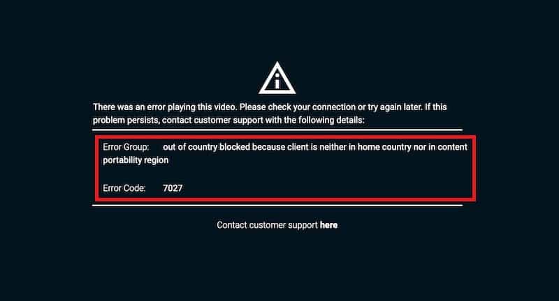How to Fix NBA League Pass Error Code 7027 1 nba league pass error code 7027