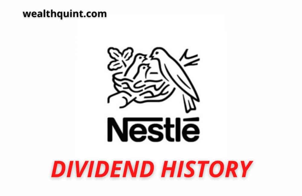 nestle dividend history