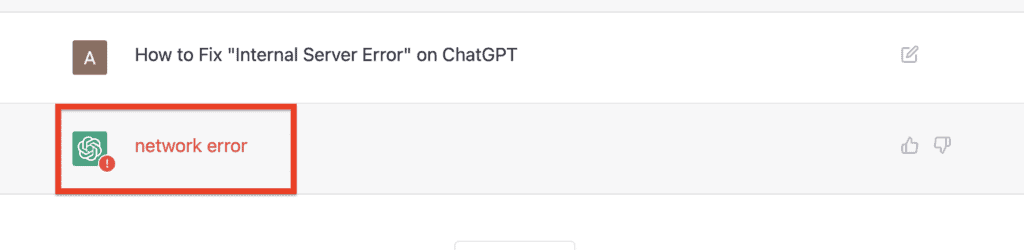 How to Fix "Network Error" on ChatGPT 1 network Error ChatGPT