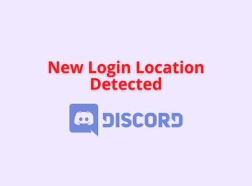 new login location detected discord