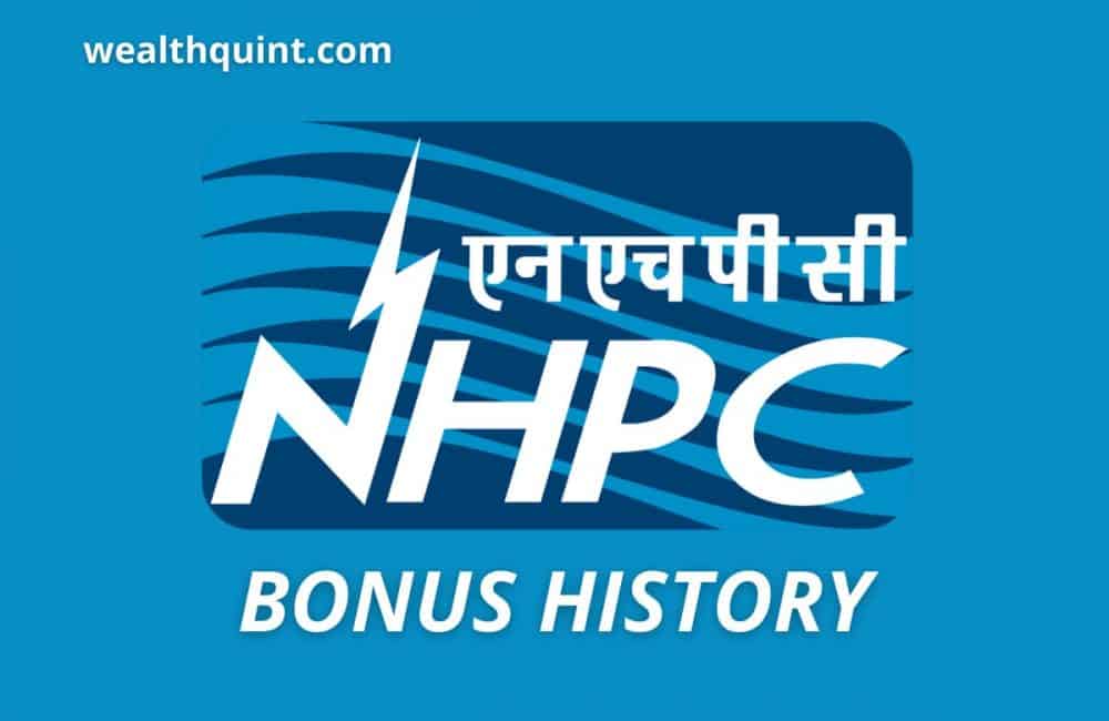 nhpc bonus history