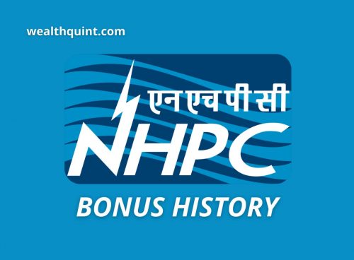 nhpc bonus history