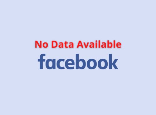 no data avilable facebook