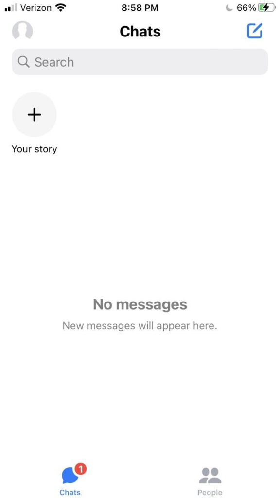 How to Fix "No Messages New Messages Will Appear Here" on Messenger 1 no messages new messages will appear here messenger