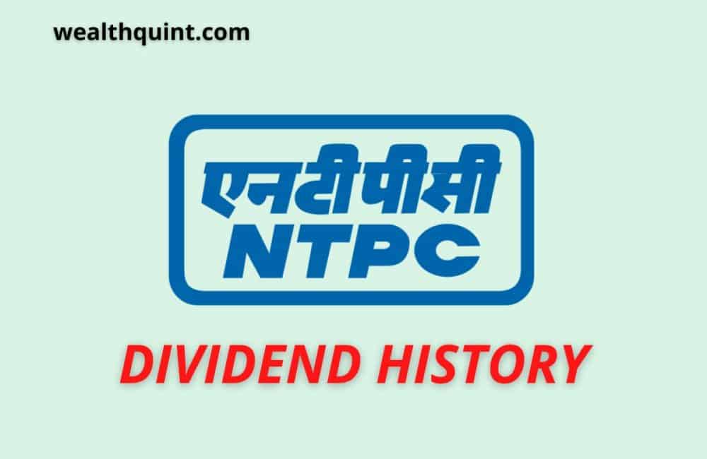 ntpc dividend history