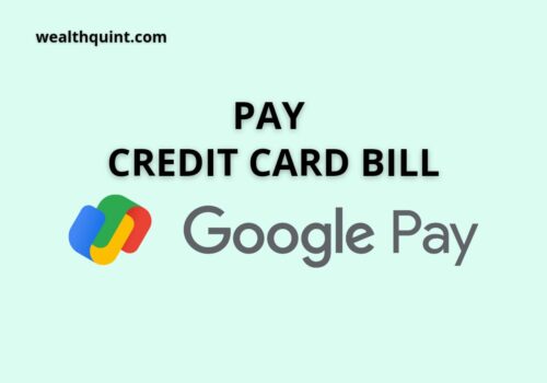 pay credit card bill google pay